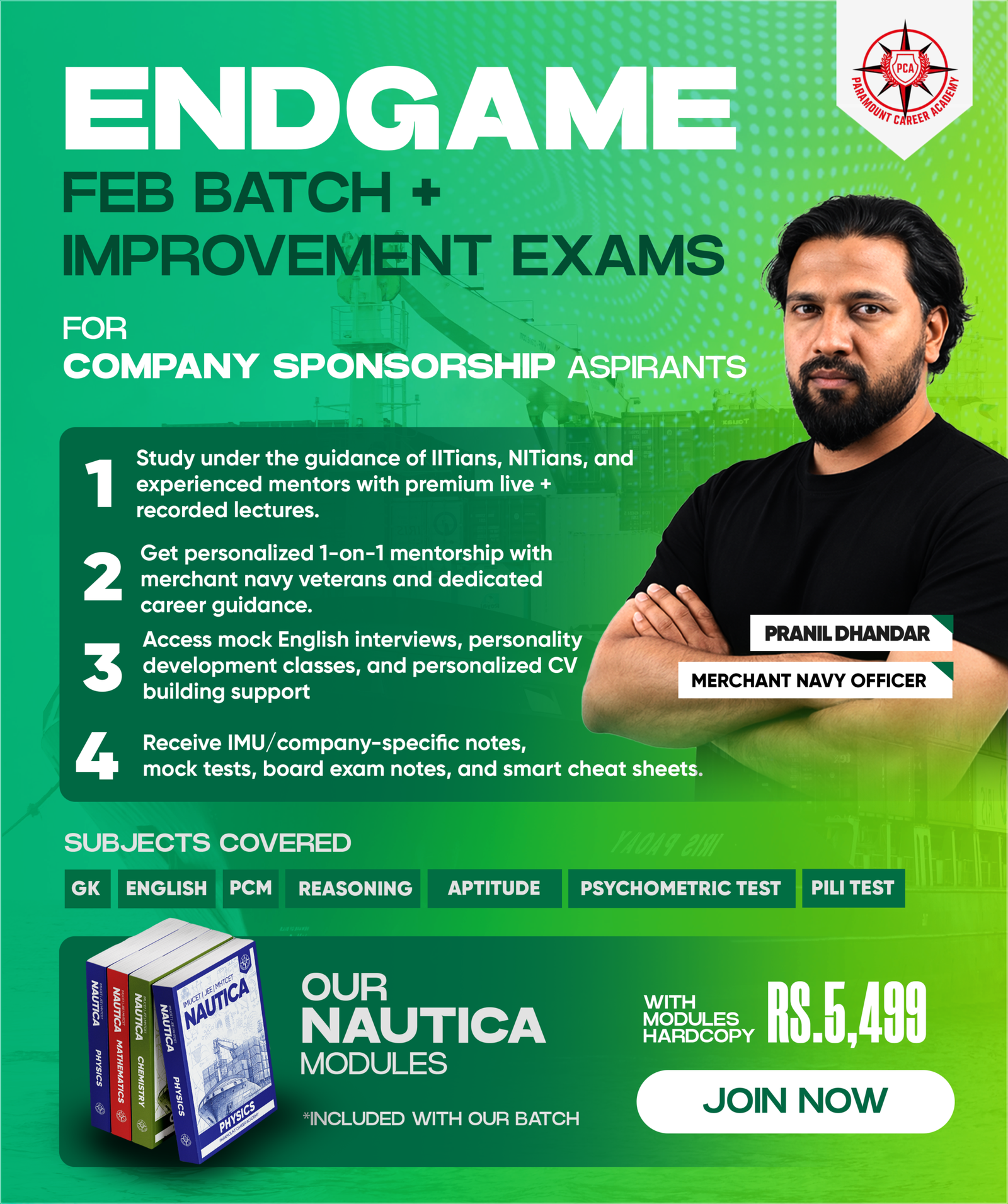 Endgame Feb Batch Poster