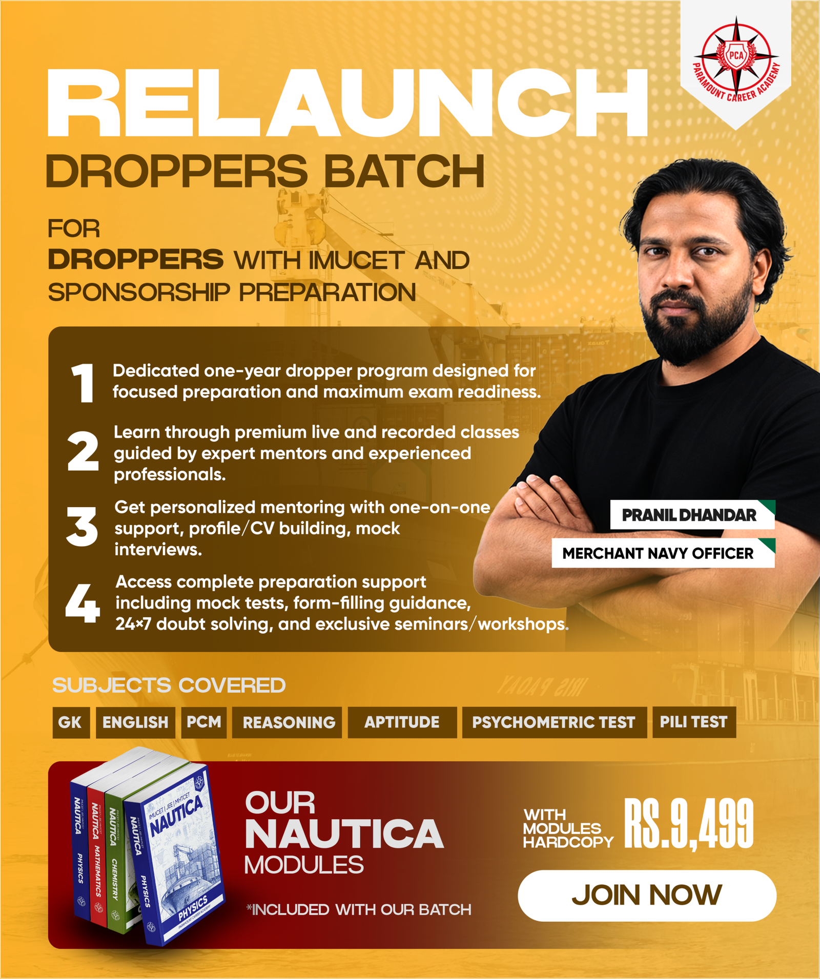 Relaunch Droppers Batch Poster